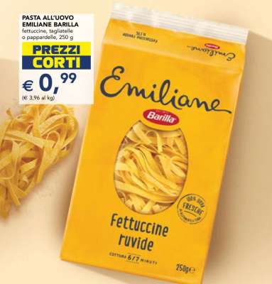 PASTA ALL'UOVO EMILIANE BARILLA