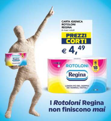 Carta Igienica Rotoloni Regina