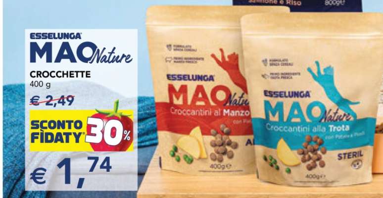 ESSELUNGA MAO Nature CROCCHETTE