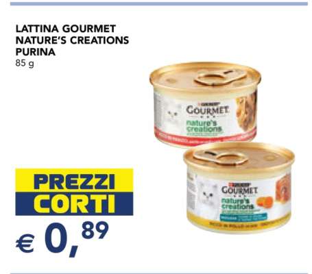 LATTINA GOURMET NATURE'S CREATIONS PURINA