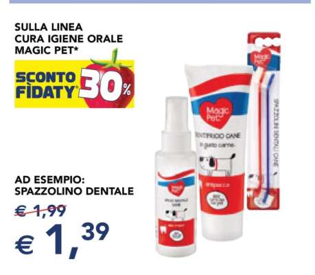 Spazzolino Dentale Magic Pet