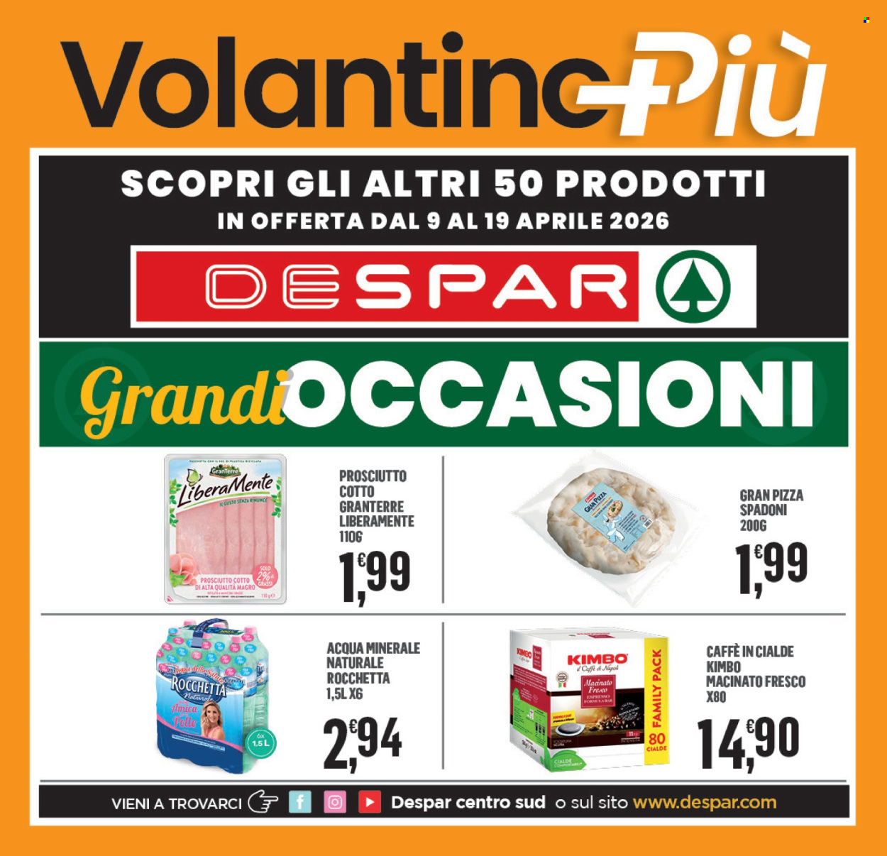 Volantino Despar - 9/4/2026 - 19/4/2026. Pagina 16