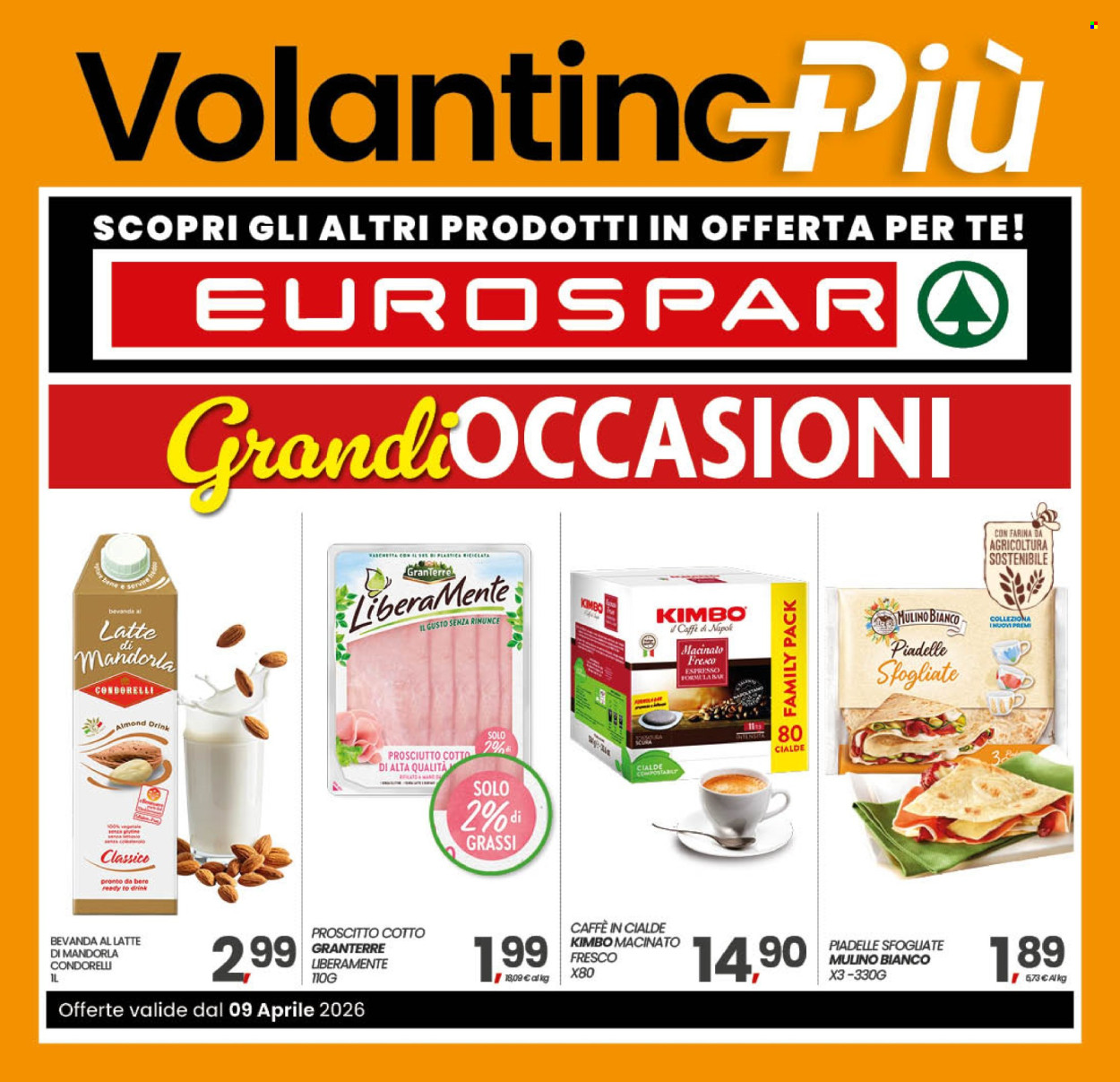 Volantino Eurospar - 9/4/2026 - 19/4/2026. Pagina 16