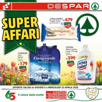 Volantino Eurospar - 9/4/2026 - 22/4/2026.