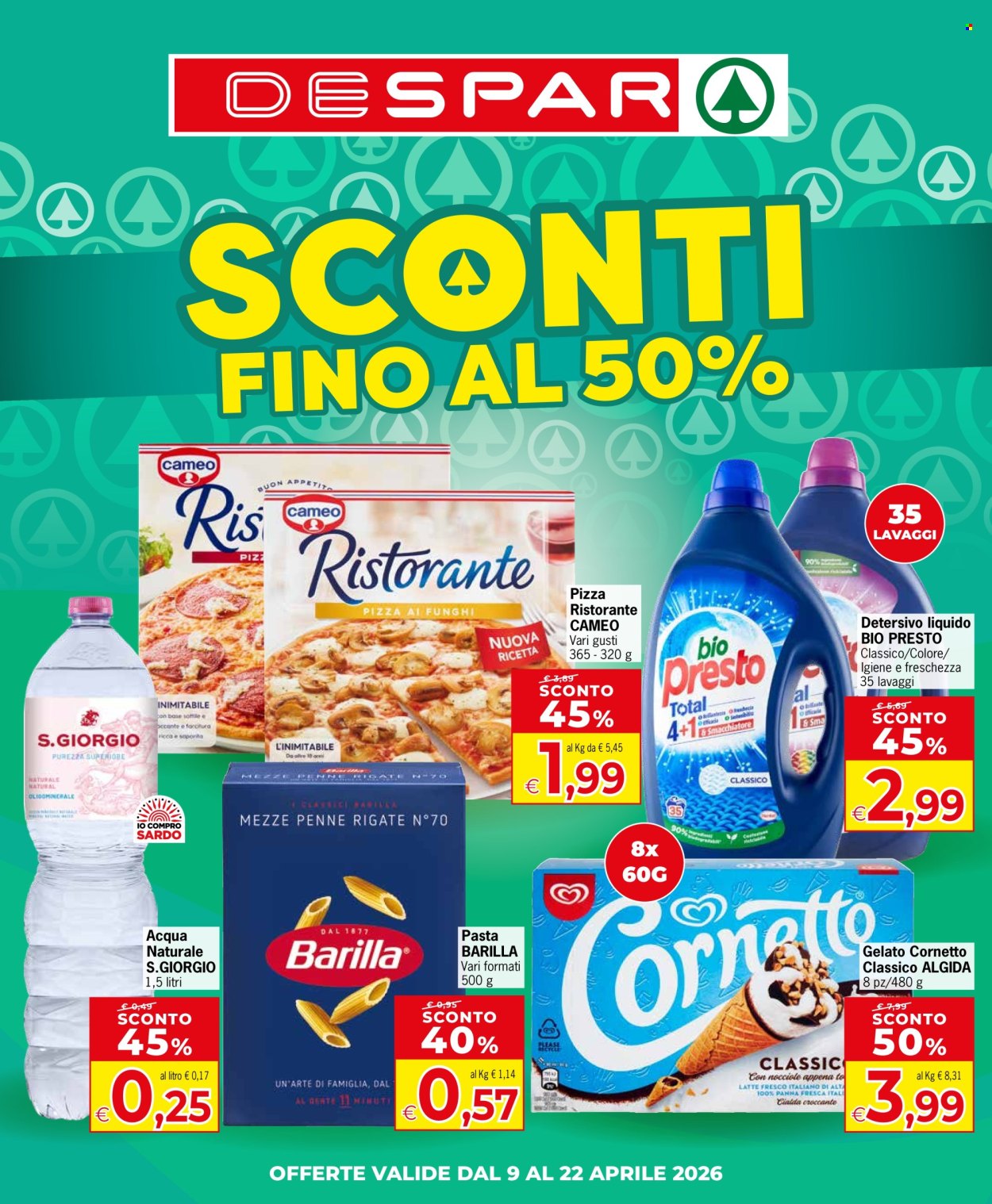 Volantino Despar - 9/4/2026 - 22/4/2026. Pagina 1
