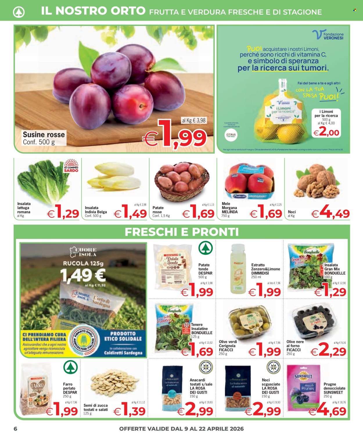 Volantino Eurospar - 9/4/2026 - 22/4/2026. Pagina 6