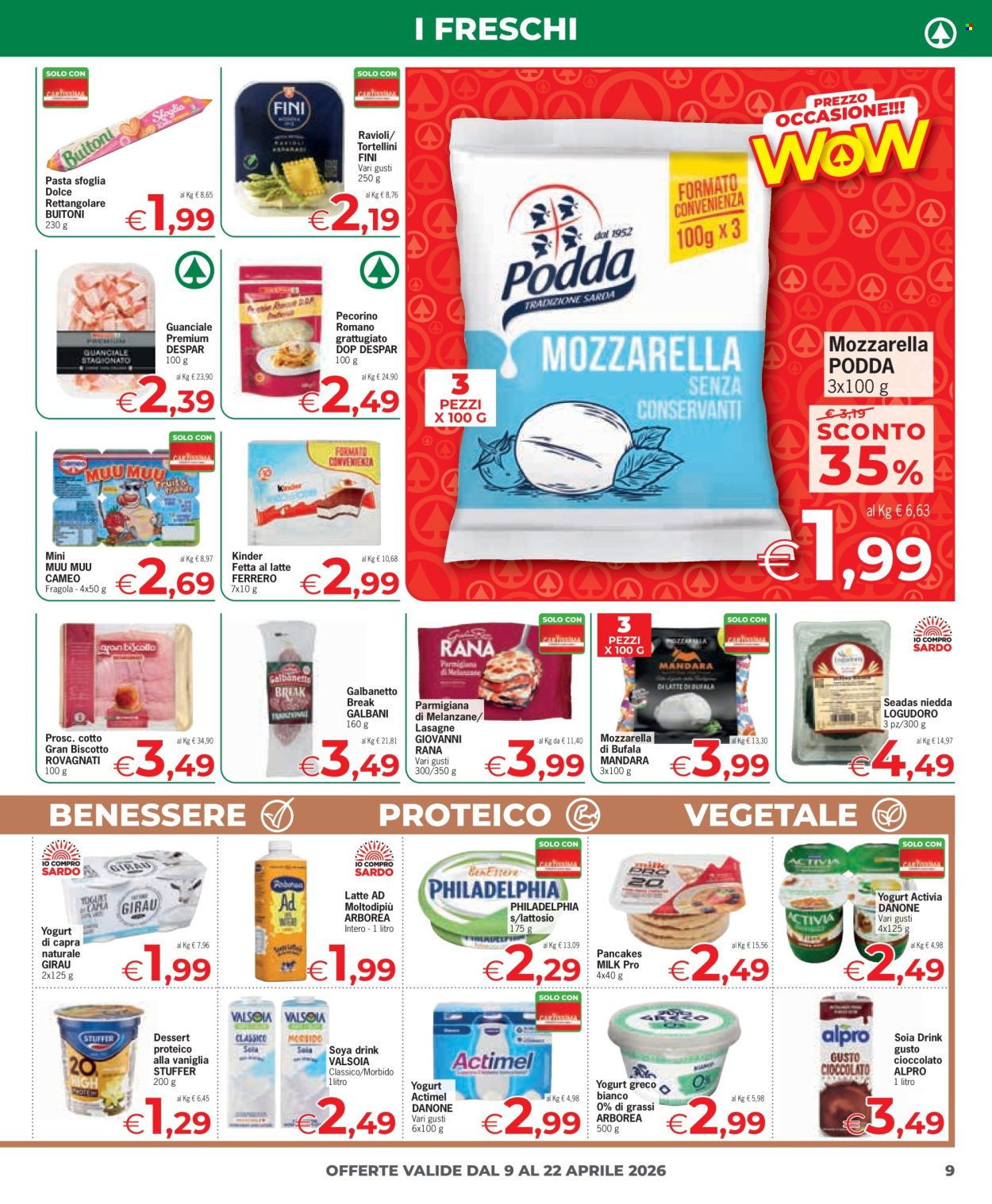 Volantino Eurospar - 9/4/2026 - 22/4/2026. Pagina 9