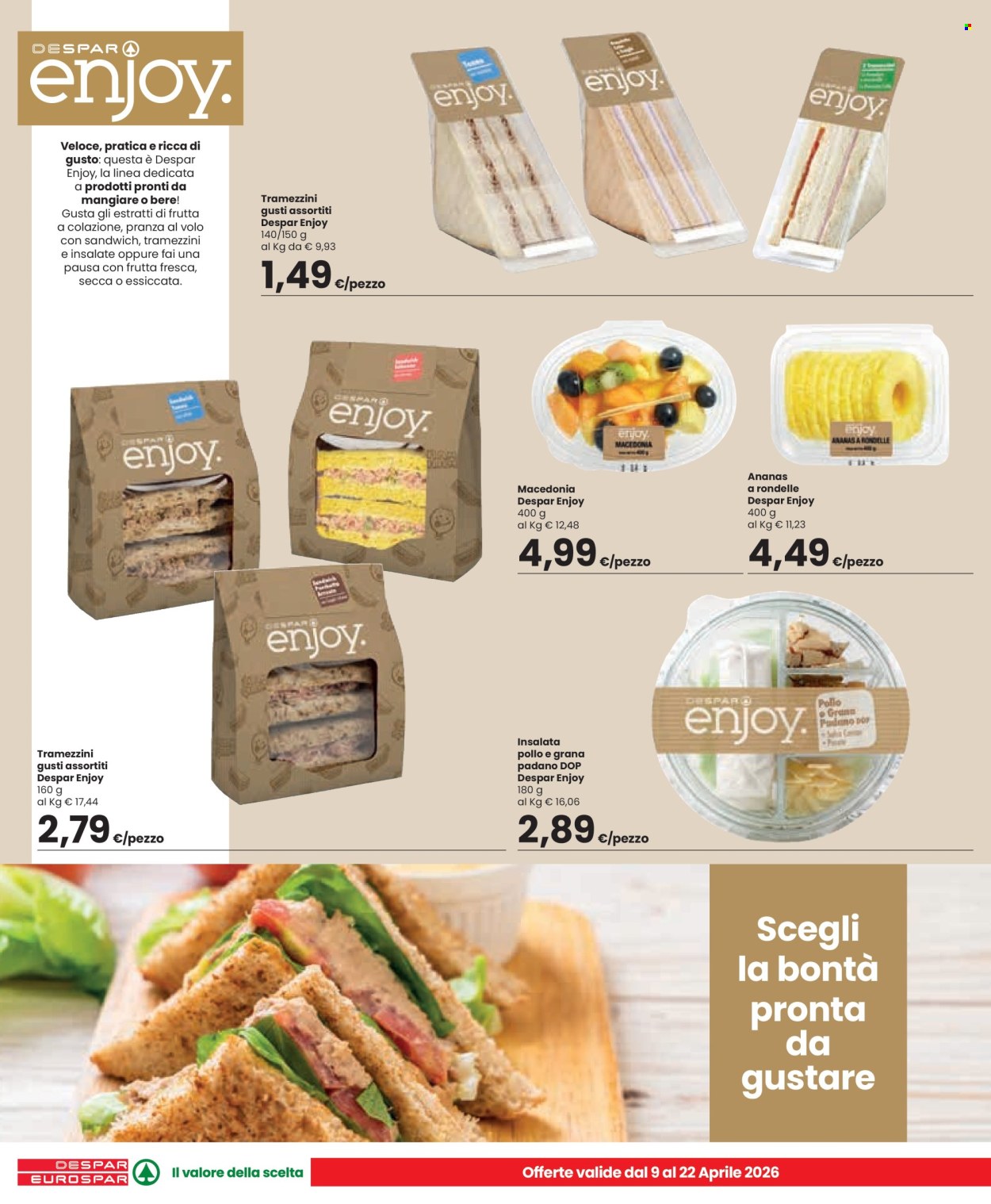 Volantino Eurospar - 9/4/2026 - 22/4/2026. Pagina 10