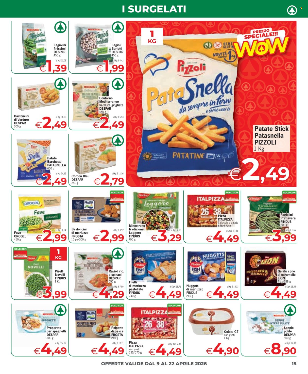 Volantino Eurospar - 9/4/2026 - 22/4/2026. Pagina 15