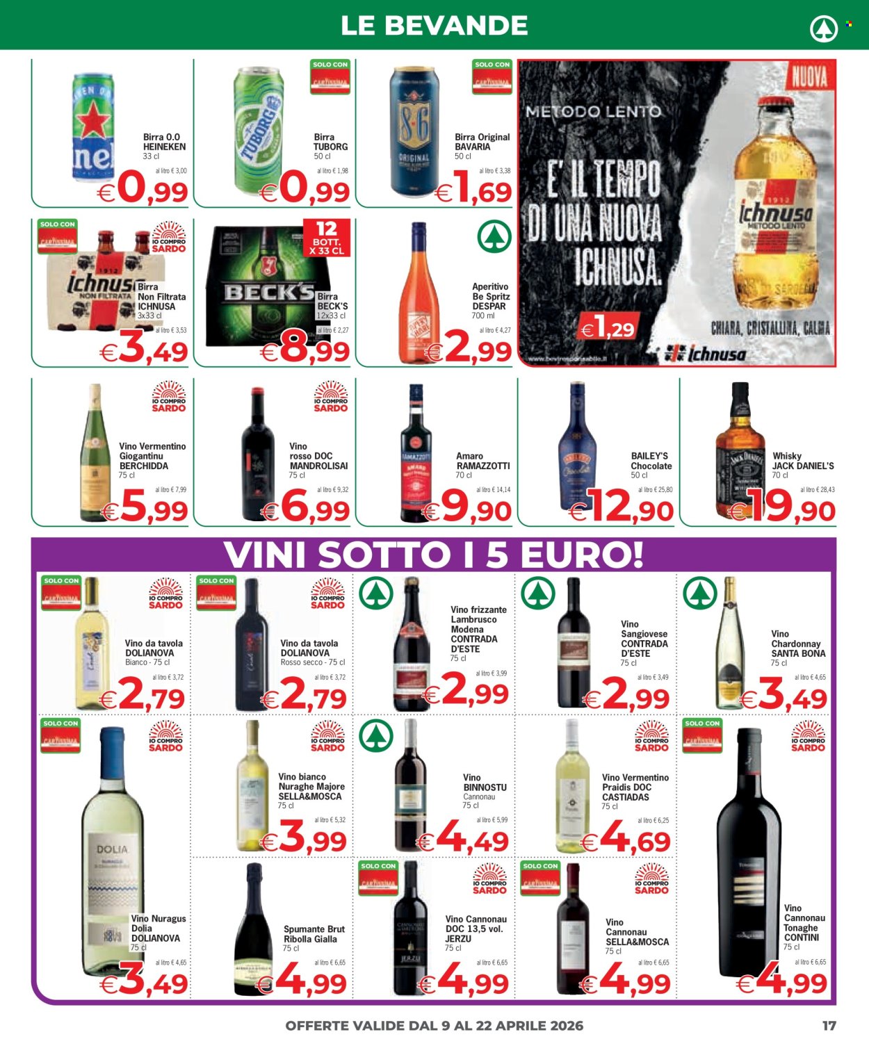 Volantino Eurospar - 9/4/2026 - 22/4/2026. Pagina 17