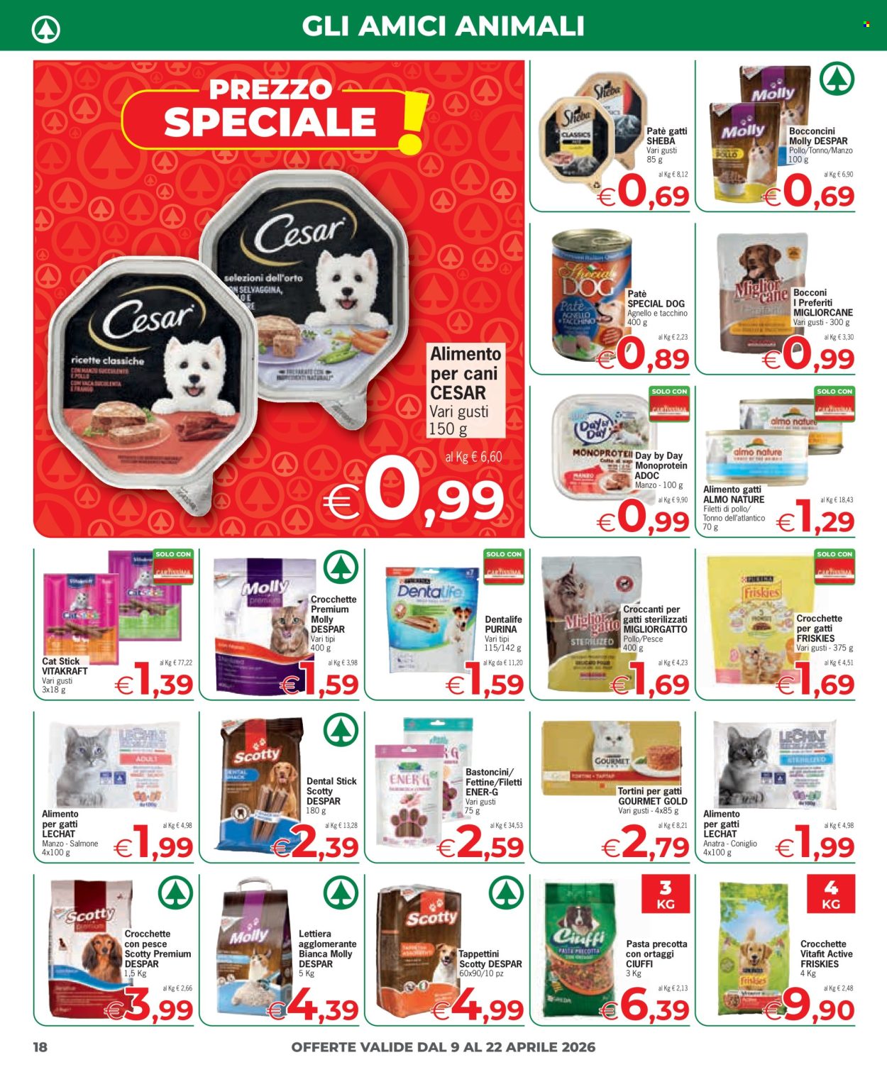 Volantino Eurospar - 9/4/2026 - 22/4/2026. Pagina 18