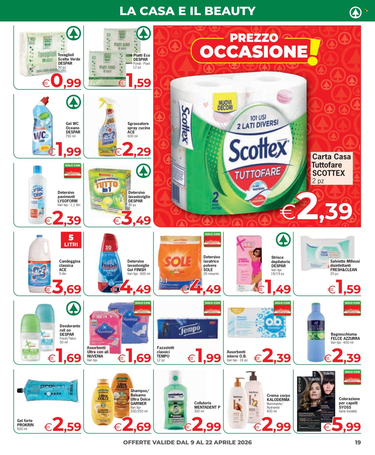 Volantino Eurospar - 9/4/2026 - 22/4/2026. Pagina 19