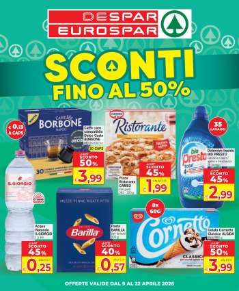 Volantino Eurospar - 9/4/2026 - 22/4/2026.