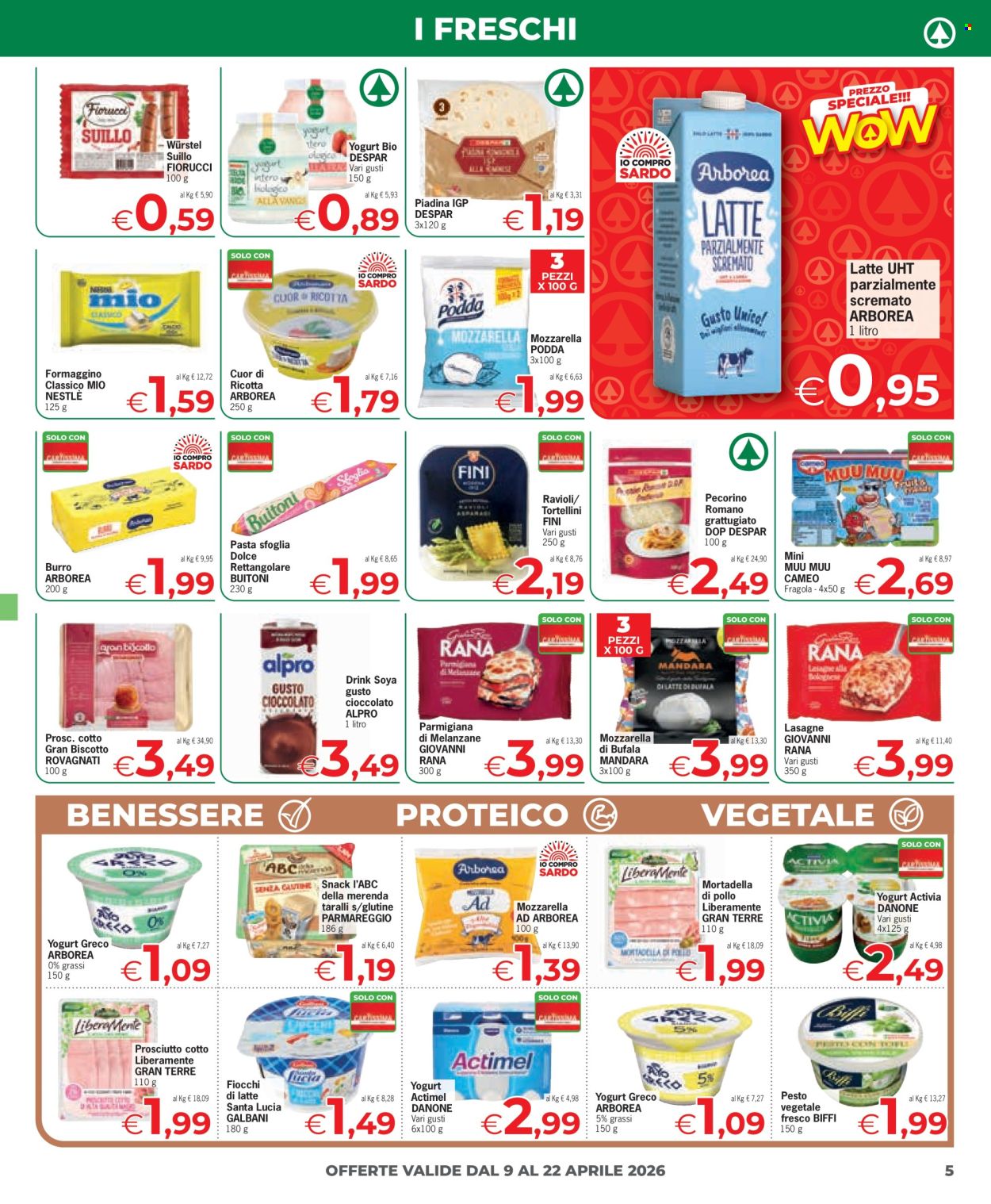 Volantino Eurospar - 9/4/2026 - 22/4/2026. Pagina 5