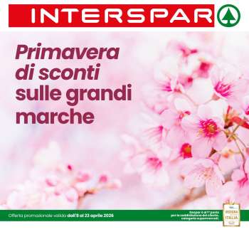 Volantino Interspar - 8/4/2026 - 23/4/2026.