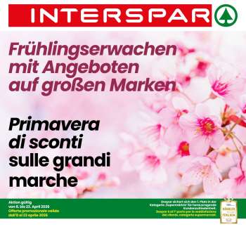 Volantino Interspar - 8/4/2026 - 23/4/2026.