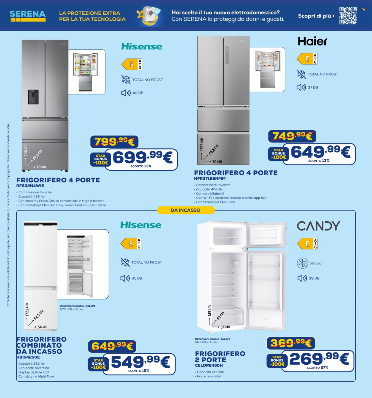 Volantino Euronics - 9/4/2026 - 22/4/2026. Pagina 6