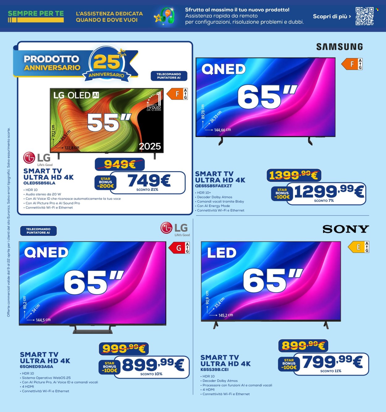 Volantino Euronics - 9/4/2026 - 22/4/2026. Pagina 10