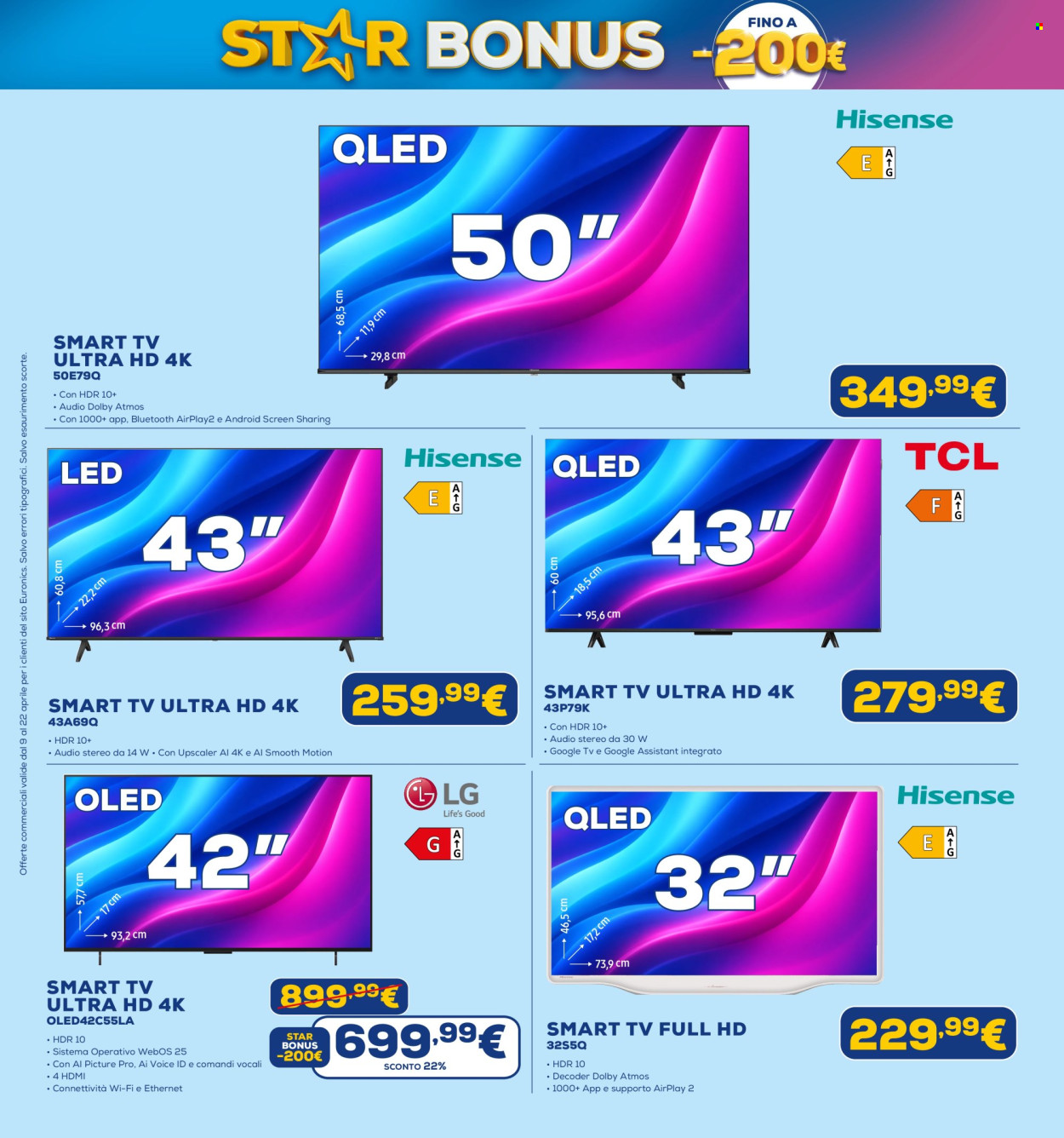 Volantino Euronics - 9/4/2026 - 22/4/2026. Pagina 13