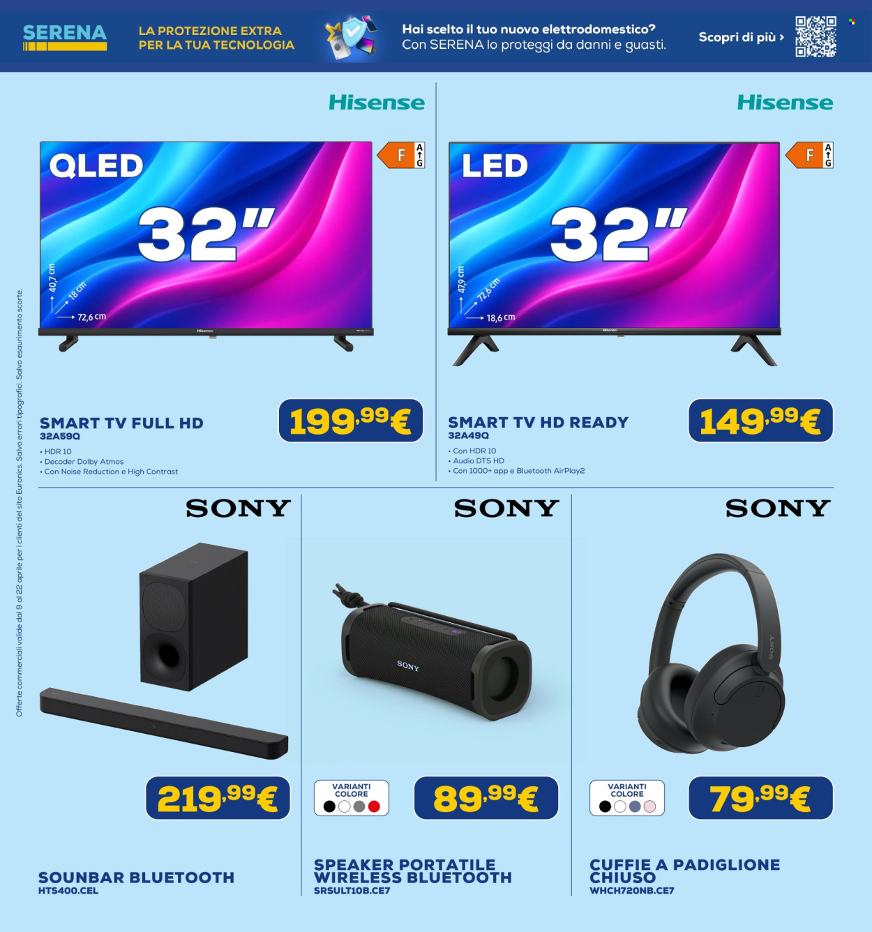 Volantino Euronics - 9/4/2026 - 22/4/2026. Pagina 14