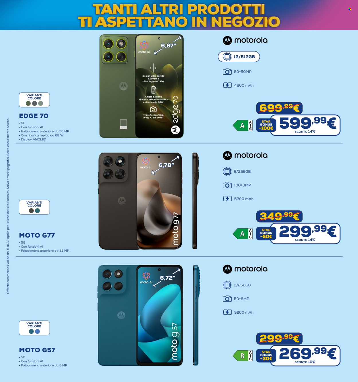 Volantino Euronics - 9/4/2026 - 22/4/2026. Pagina 16