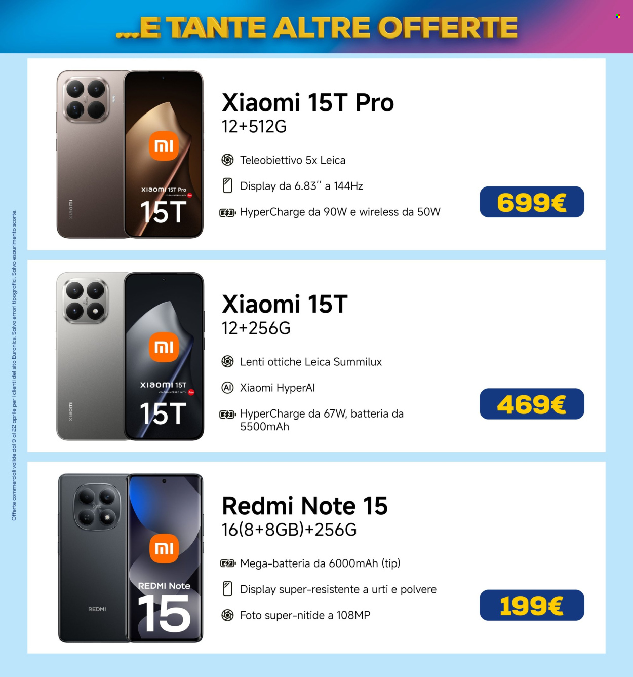 Volantino Euronics - 9/4/2026 - 22/4/2026. Pagina 20