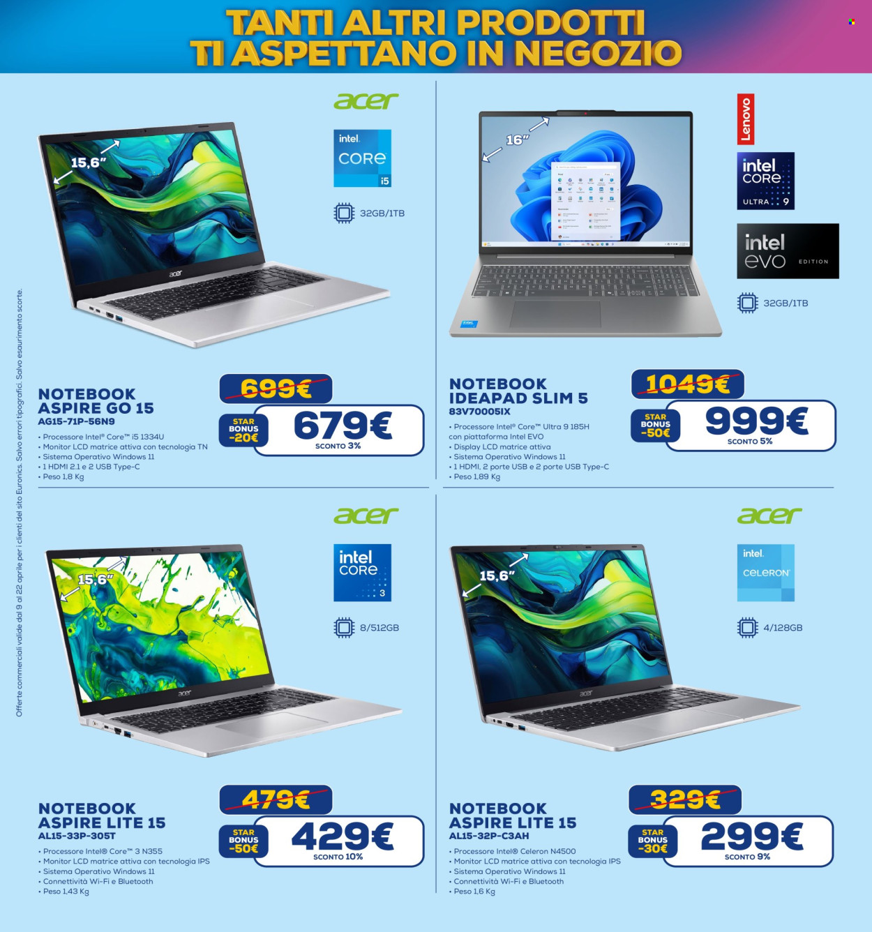 Volantino Euronics - 9/4/2026 - 22/4/2026. Pagina 24