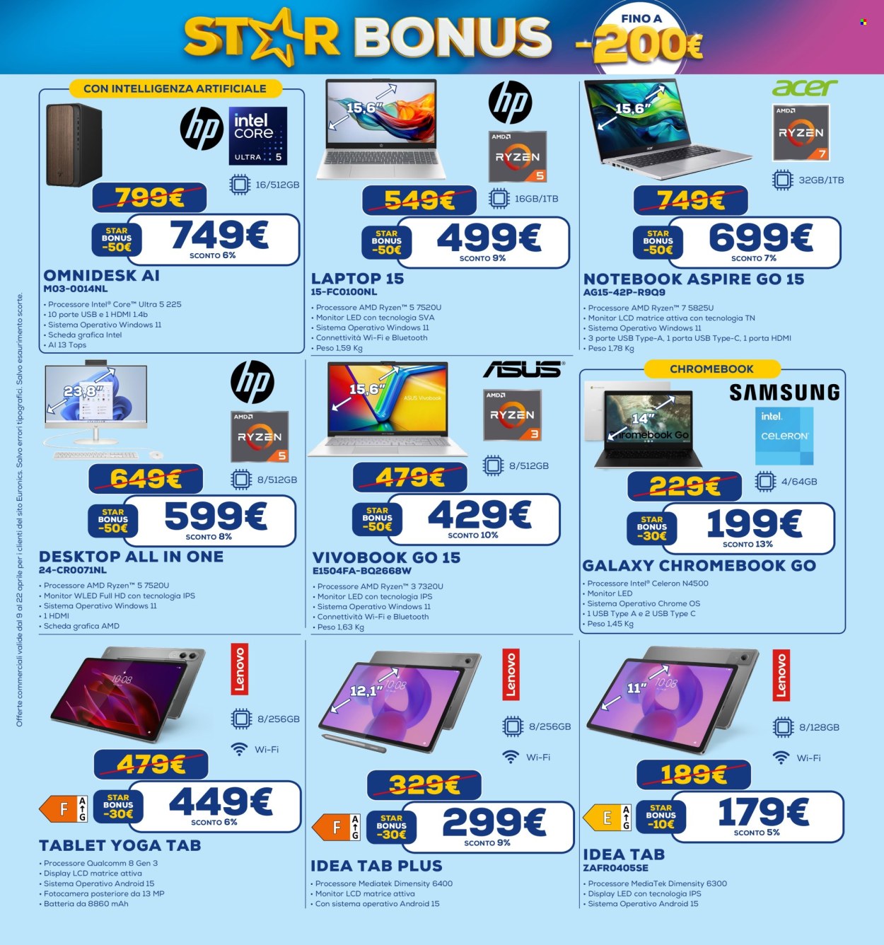 Volantino Euronics - 9/4/2026 - 22/4/2026. Pagina 25