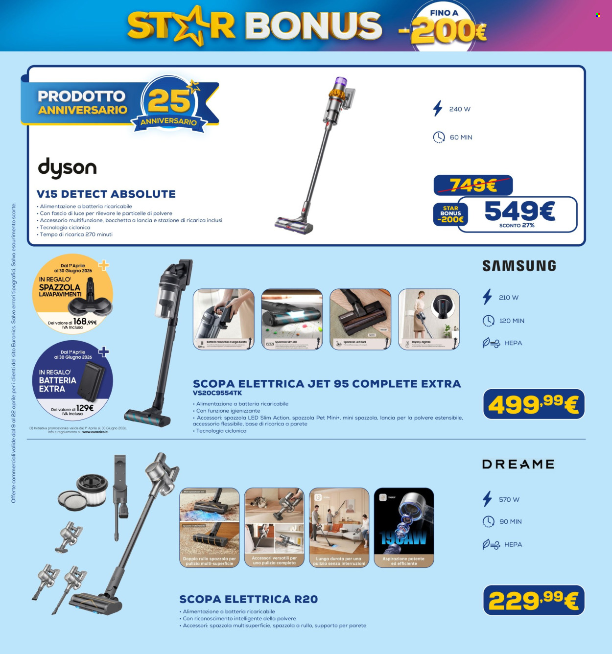 Volantino Euronics - 9/4/2026 - 22/4/2026. Pagina 37