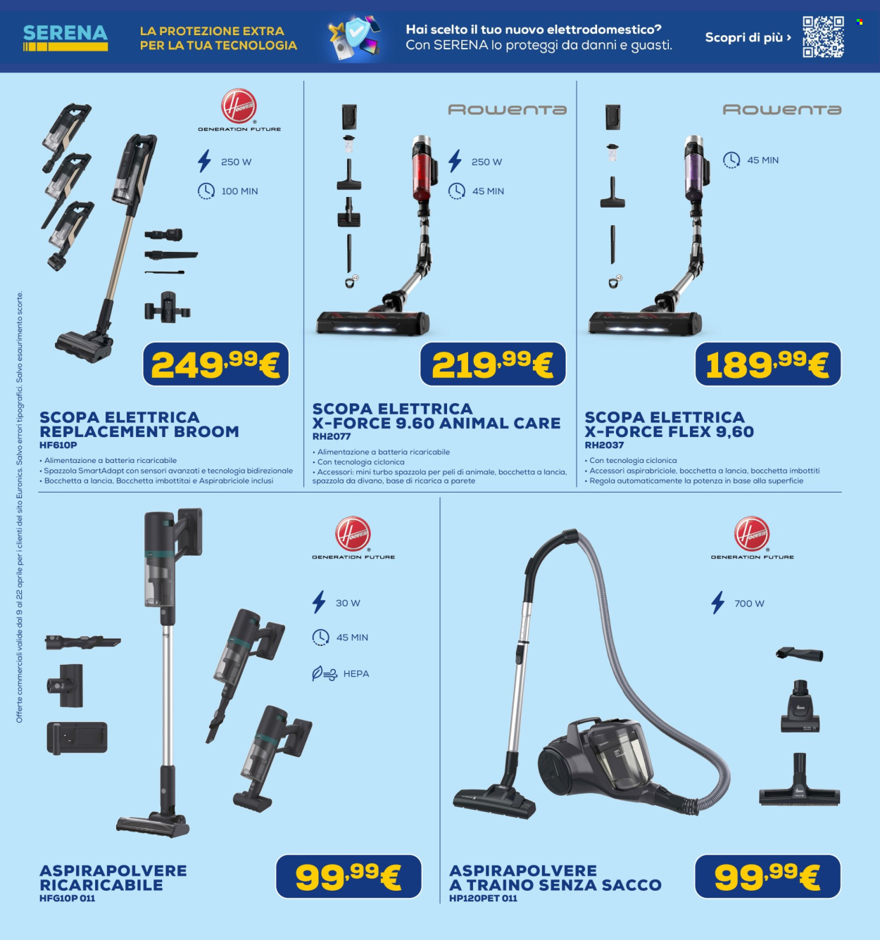 Volantino Euronics - 9/4/2026 - 22/4/2026. Pagina 38