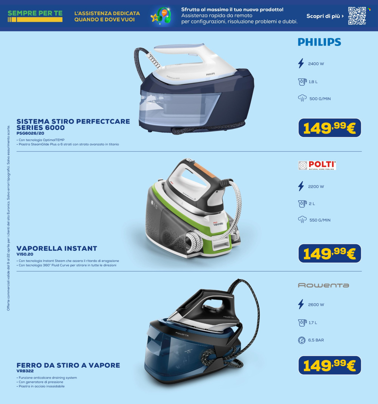 Volantino Euronics - 9/4/2026 - 22/4/2026. Pagina 41