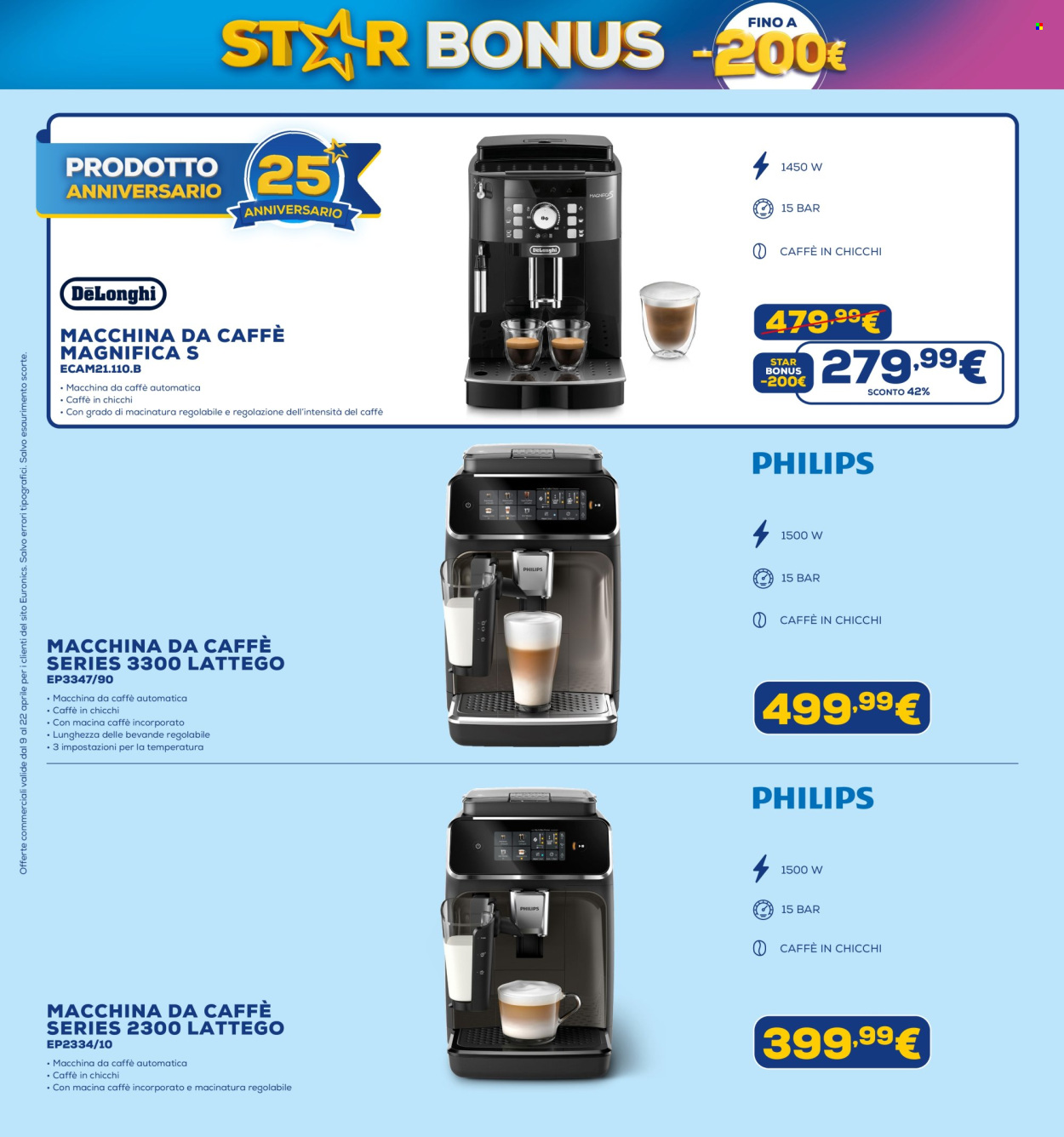 Volantino Euronics - 9/4/2026 - 22/4/2026. Pagina 45