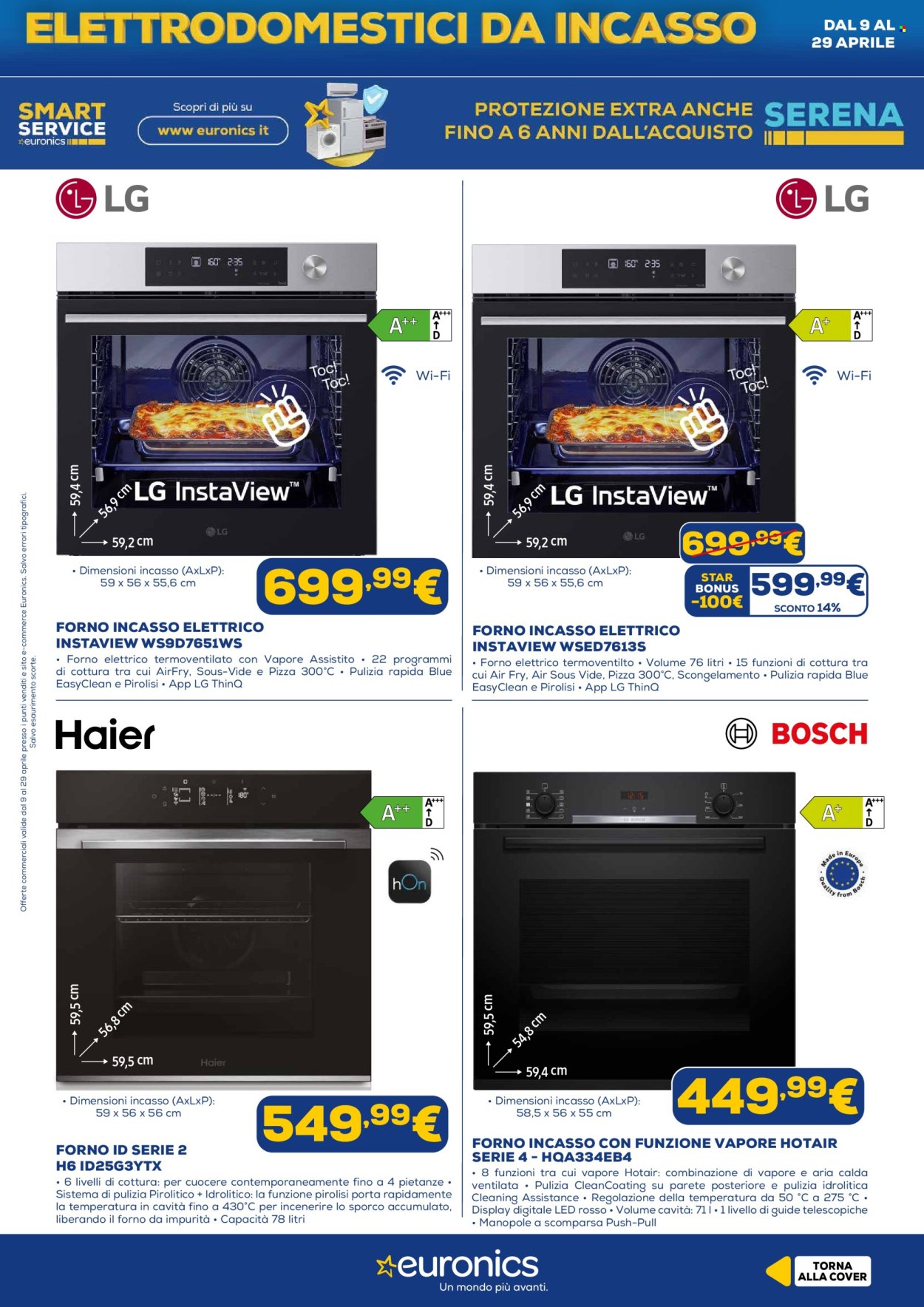 Volantino Euronics - 9/4/2026 - 29/4/2026. Pagina 8