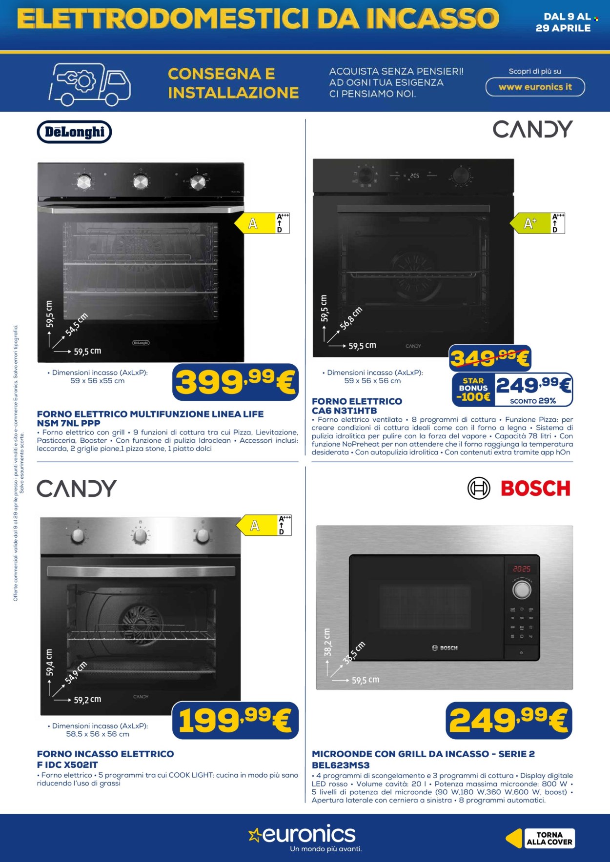 Volantino Euronics - 9/4/2026 - 29/4/2026. Pagina 9