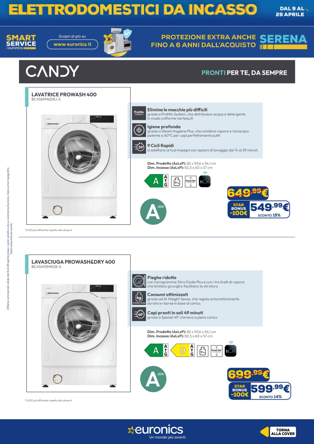 Volantino Euronics - 9/4/2026 - 29/4/2026. Pagina 16