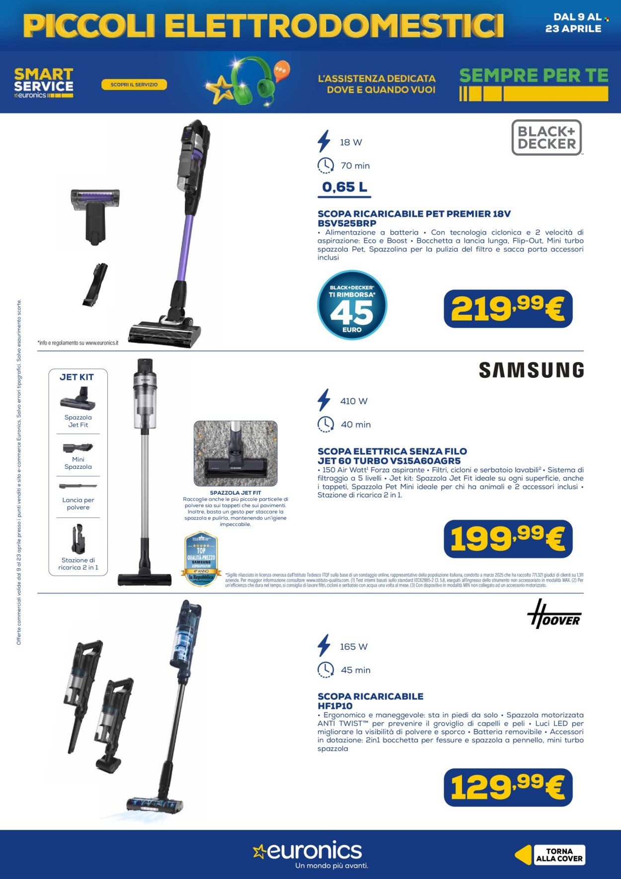 Volantino Euronics - 9/4/2026 - 23/4/2026. Pagina 4