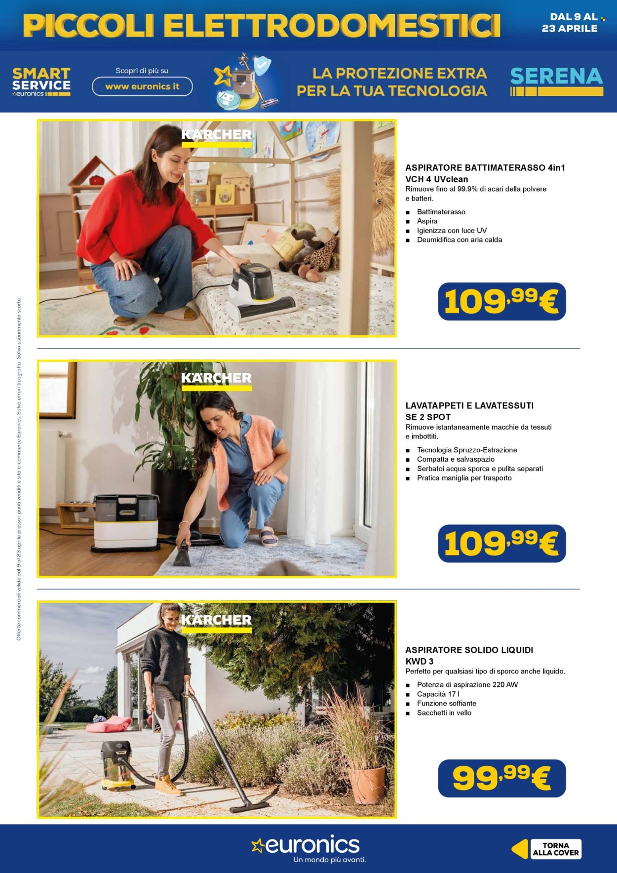 Volantino Euronics - 9/4/2026 - 23/4/2026. Pagina 7