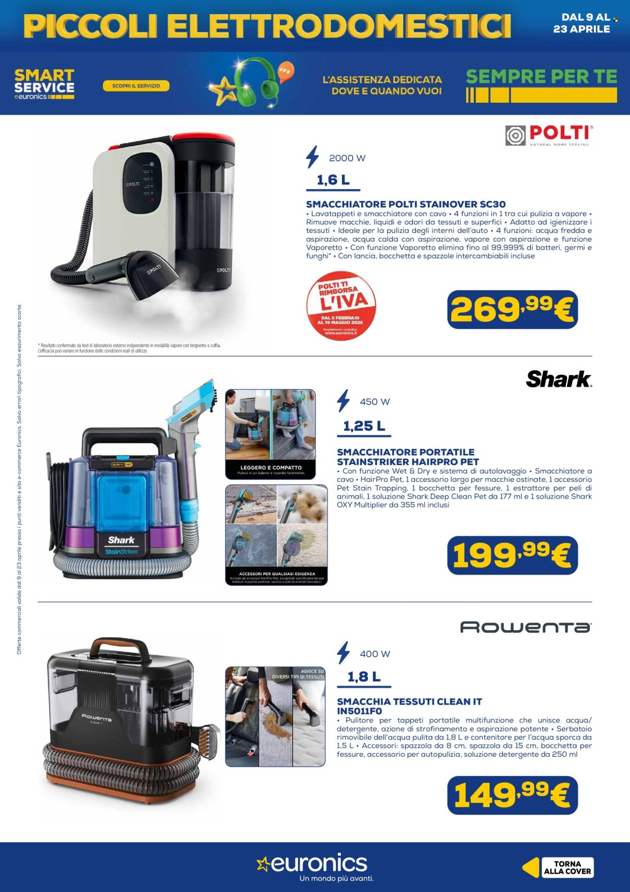 Volantino Euronics - 9/4/2026 - 23/4/2026. Pagina 8