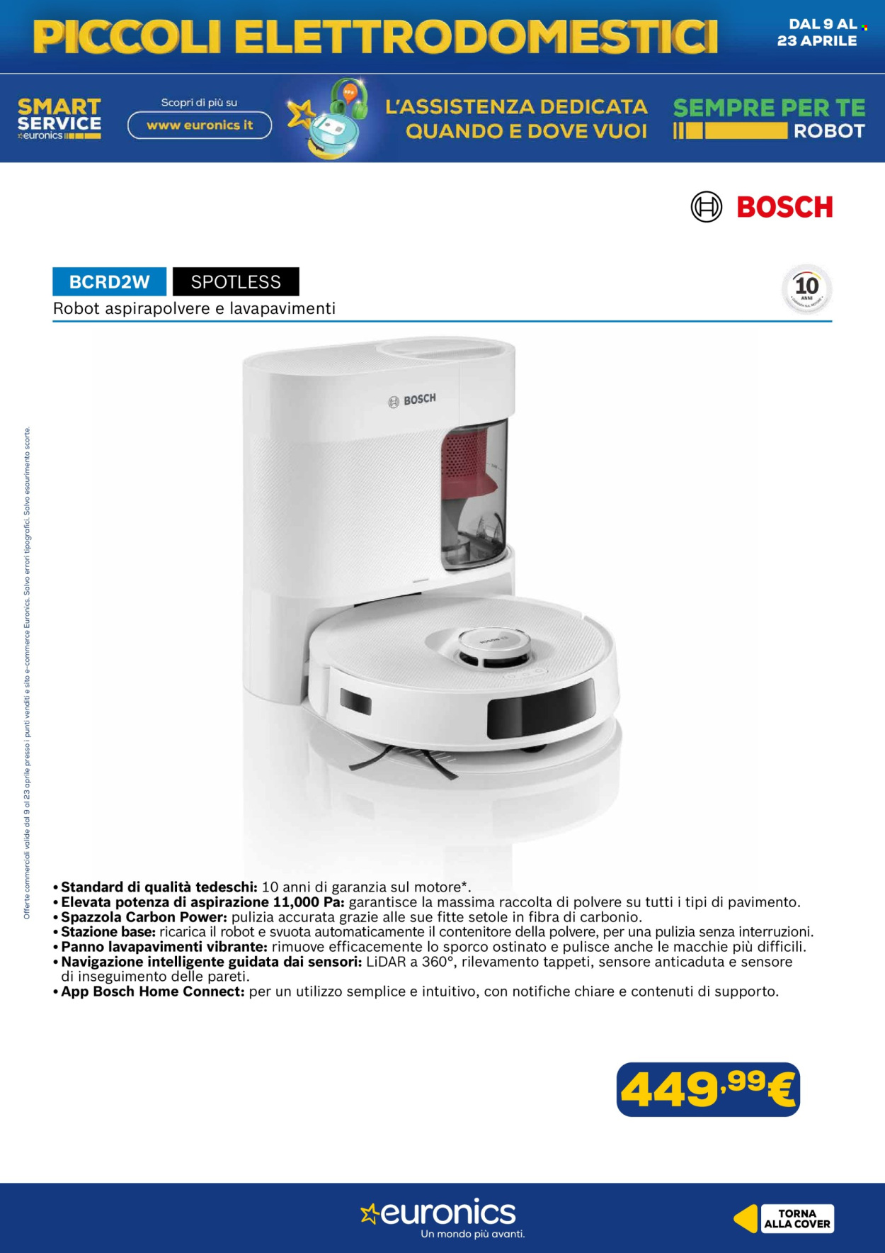 Volantino Euronics - 9/4/2026 - 23/4/2026. Pagina 16