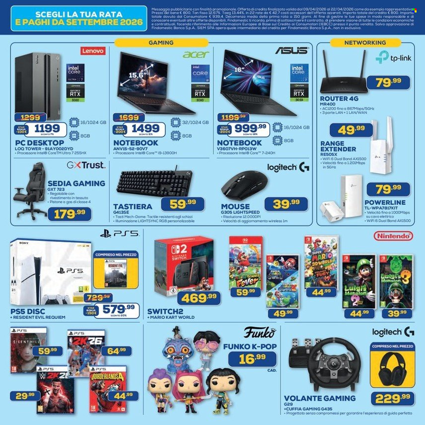 Volantino Euronics - 9/4/2026 - 22/4/2026. Pagina 10