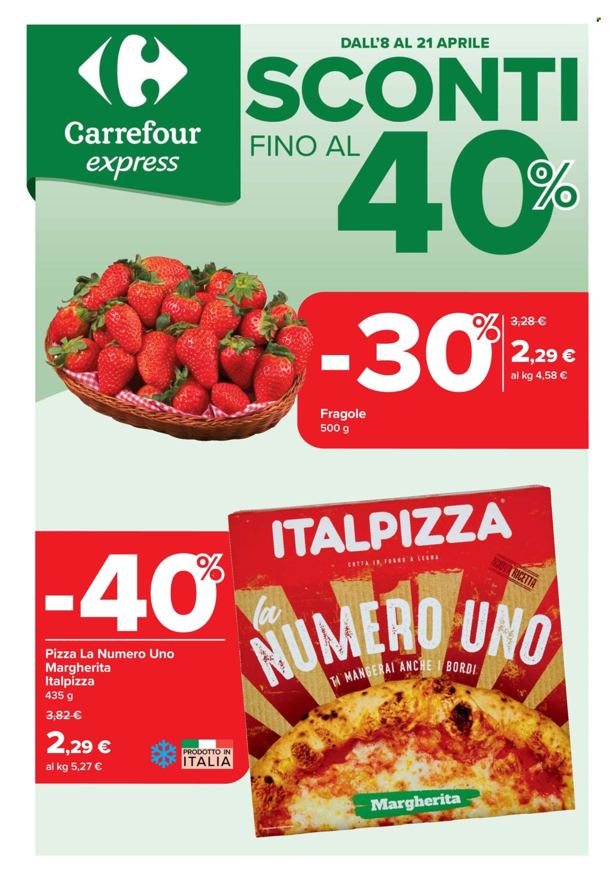 Volantino Carrefour - 8/4/2026 - 21/4/2026. Pagina 1
