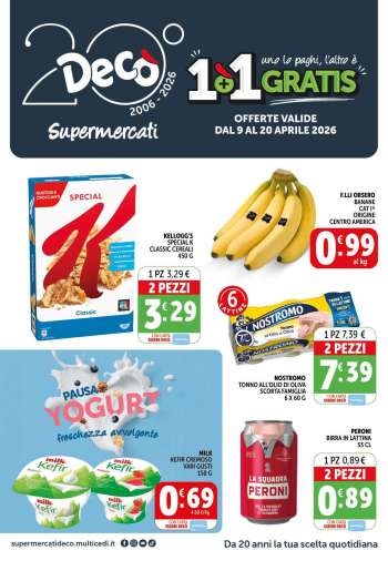 Volantino Deco - 9/4/2026 - 20/4/2026.