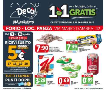 Volantino Deco - 9/4/2026 - 20/4/2026.
