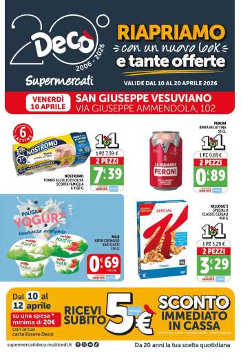 Volantino Deco - 9/4/2026 - 20/4/2026.