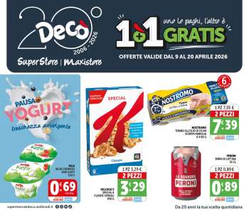 Volantino Deco - 9/4/2026 - 20/4/2026.