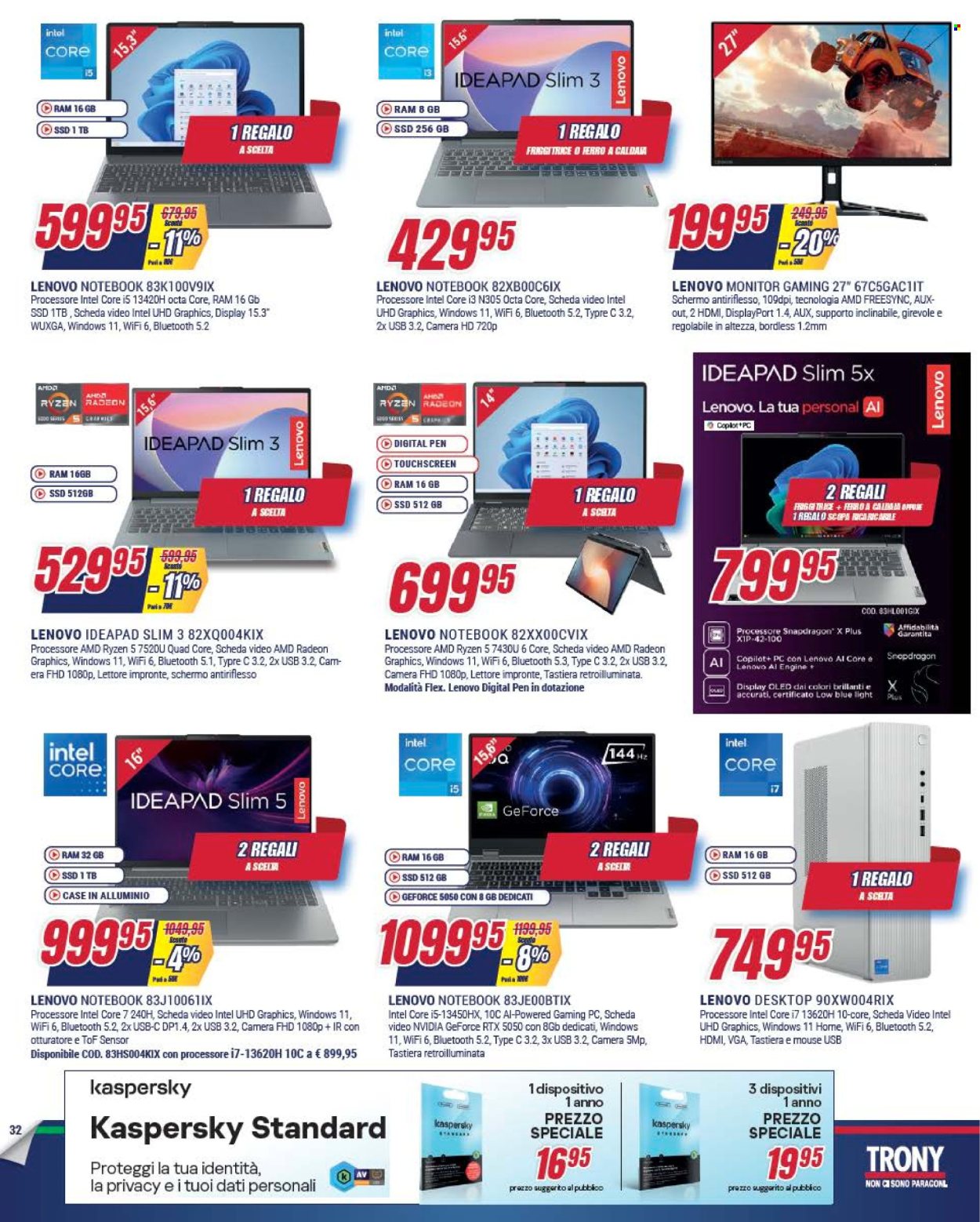 Volantino Trony - 9/4/2026 - 29/4/2026. Pagina 32