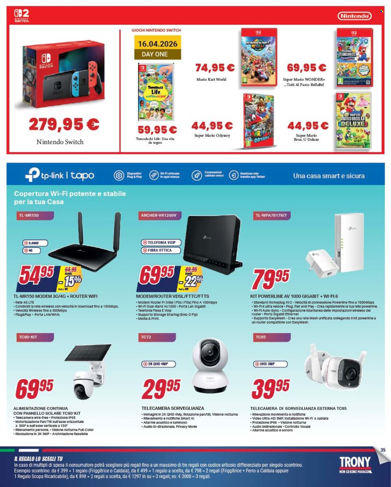 Volantino Trony - 9/4/2026 - 29/4/2026. Pagina 35