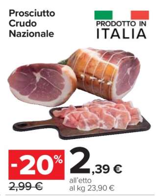Prosciutto Crudo Nazionale