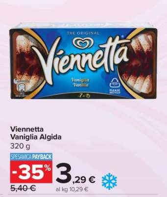 VIENNETTA VANIGLIA ALGIDA