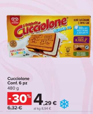 Cucciolone Conf. 6 pz